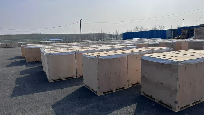 Хранение продукции в битум-боксах